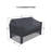 Alturas 50" Wide Outdoor Loveseat Cover