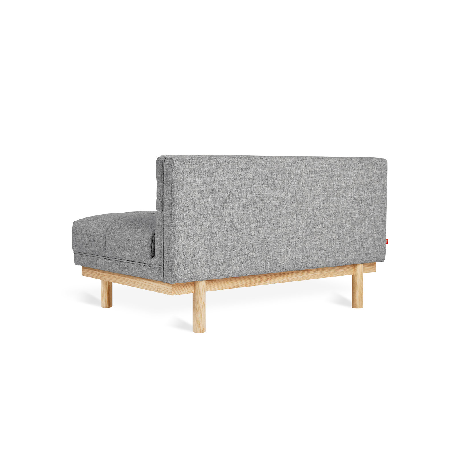Mulholland Lounge Chair, Parliament Stone Performance Twill