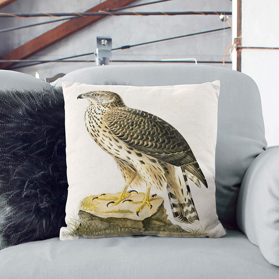 Goshawk by Von Wright Cushion with Filling