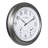 18" Atomic Outdoor Analog Clock with Thermometer & Hygrometer
