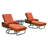 Pineville Outdoor Chaise Lounge Set with Sunbrella® Cushions-1750215964