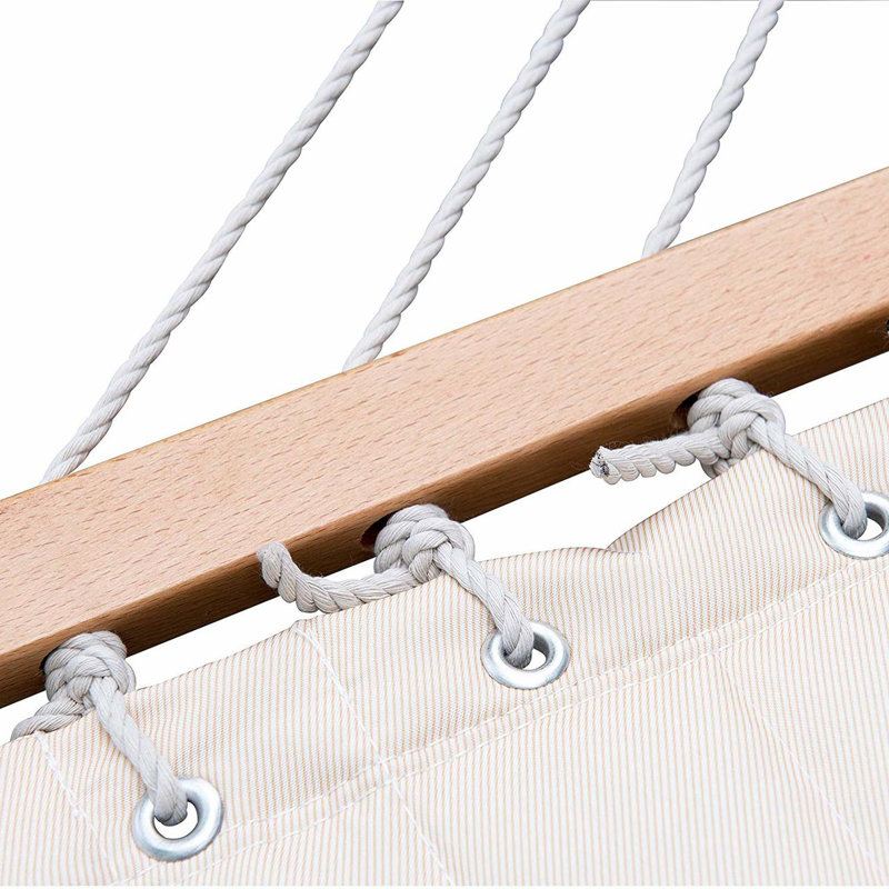 Hamac de camping en tissu matelassé avec support Nuirfield