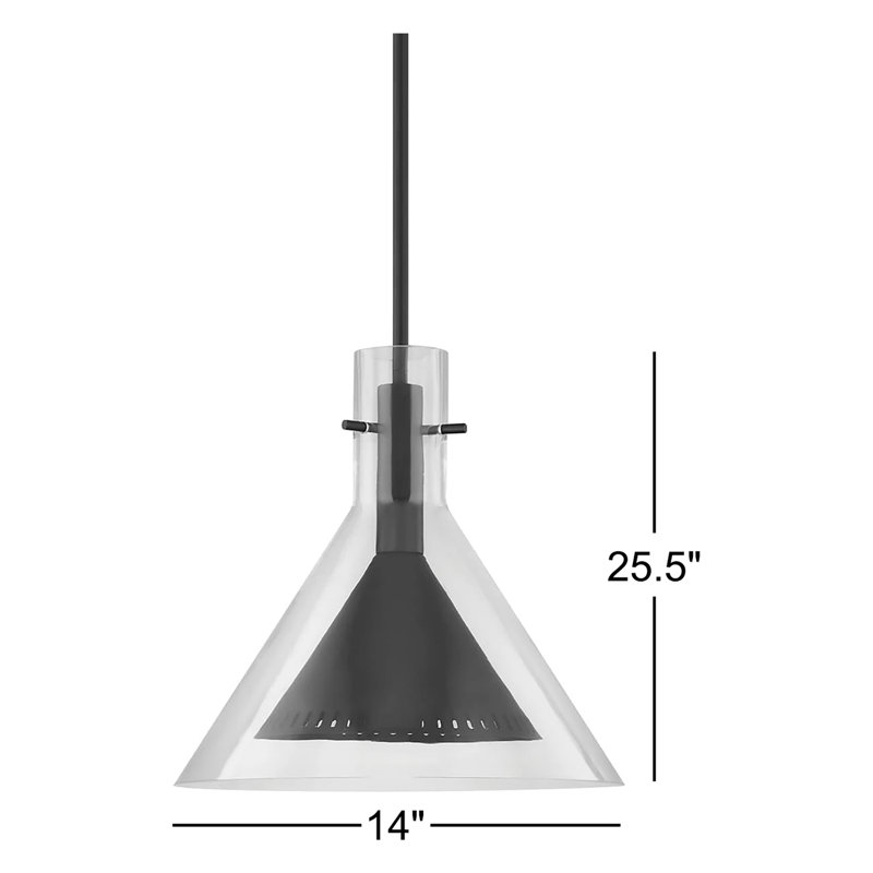 Breathe 1 - Light Unique/Statement Pendant, 14" W x 25.5" H x 14" D