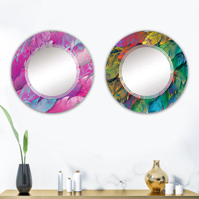 Ensemble de 2 miroirs sans cadre
