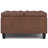 Harrison 30"W Upholstered Transitional Square Lift-Top Ottoman with Hidden Storage-596577271