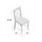 Veazey Solid Wood Counter Stool