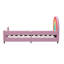 Lit de jour simple tapissier arc-en-ciel Rainbow