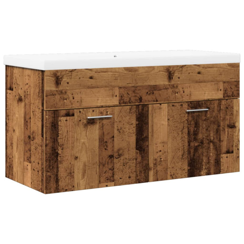 81-2 Under Sink Cabinet, Reclaimed Wood