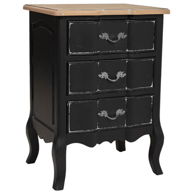 Simonton 50cm W Manufactured Wood Bedside Table