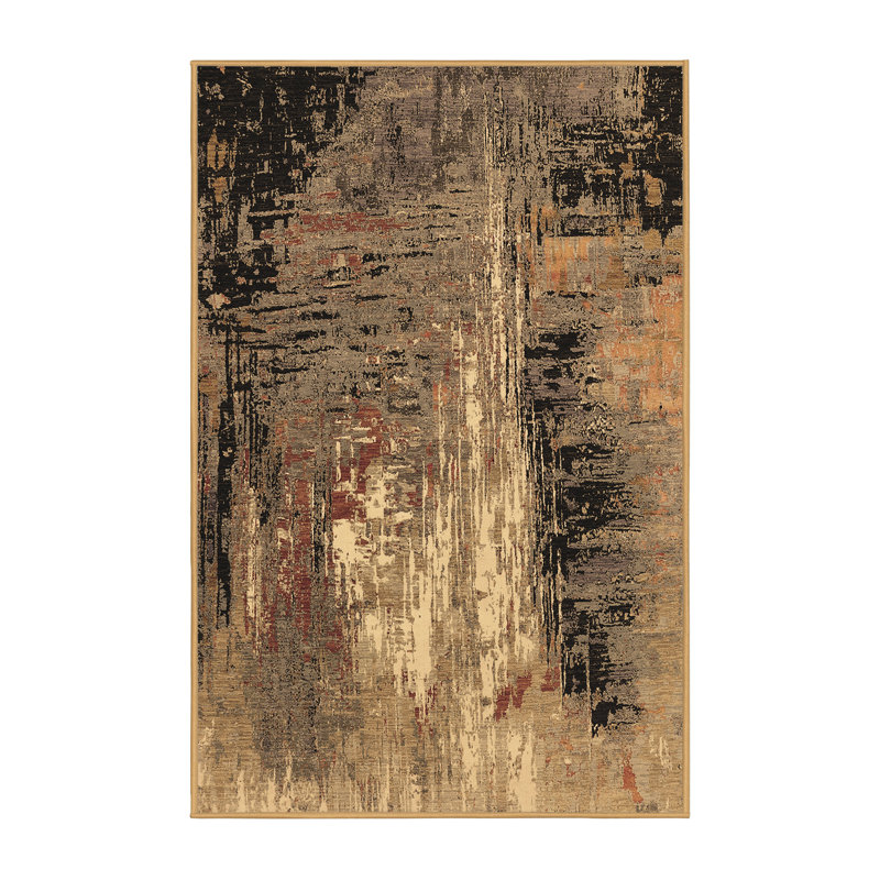 Hambeldon Performance Chenille Abstract Indoor Rug, Rectangle 7' x 10'