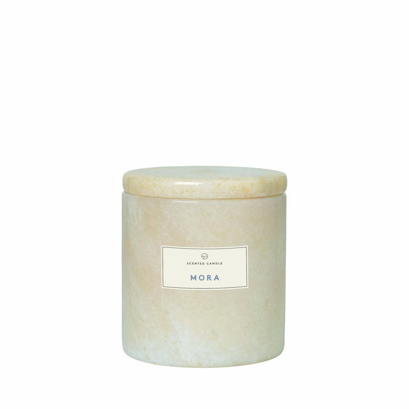 Magnet Marble Soy Scented Candle with Lid