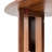 Round Drop Leaf Folding Dining Table,Space-Saving Convertible Dinner Table, Modern Multifunctional Collapsible Table for Small Spaces, Apartments