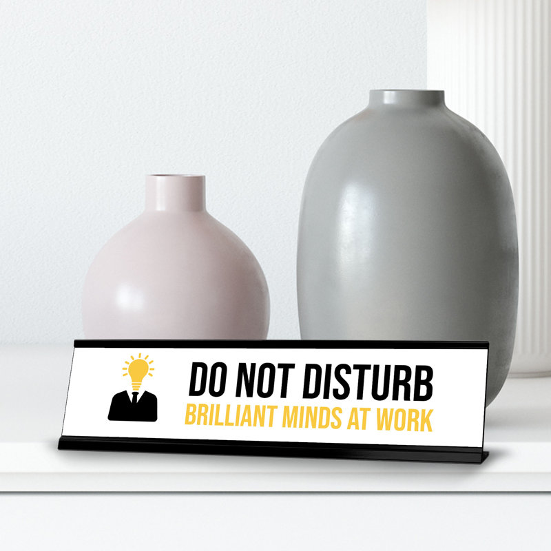 Desk Sign