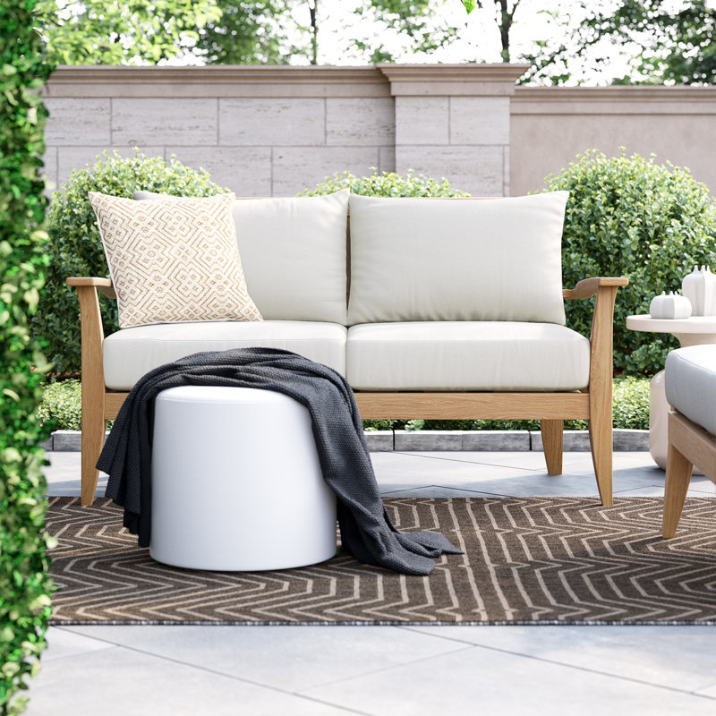 Ipanema Outdoor 2 - Seat Loveseat, Canvas Canvas Sunbrella® Canvas