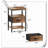 Briania 15.7'' W Metal Nightstand