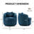 Modern Boucle Upholstered Swivel Accent Chair-1921539187