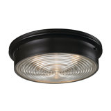Ewert Glass Flush Mount