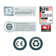 Palram - Canopia Olympia 9' 8" D Polycarbonate Stationary Patio Awning