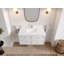 Meuble-lavabo simple 42 po avec plateau en quartz Dinasso