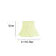 20cm H Silk Bell Lamp Shade ( Screw On ) in Cream