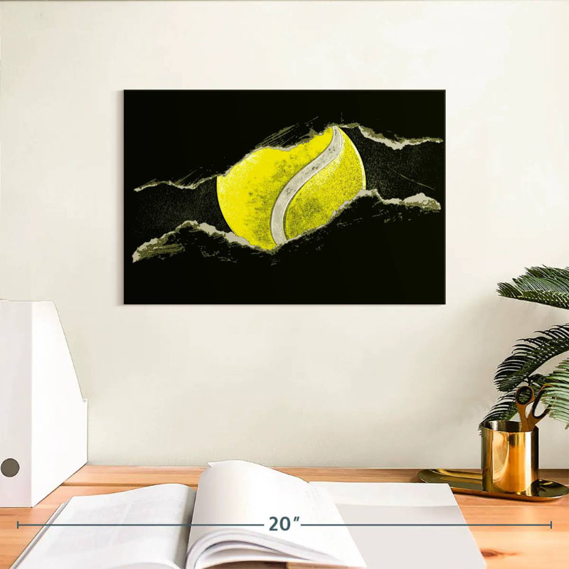 Grunge Tennis Ball