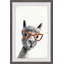 Reproduction encadrée Waycross «Geeky Llama II»-32660255