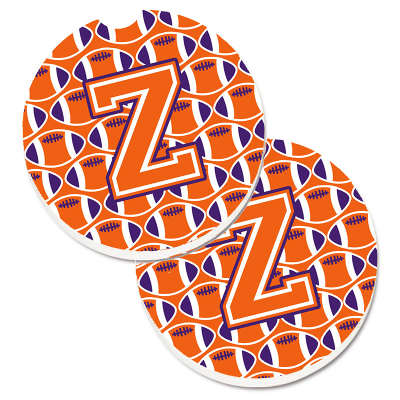 Sous-verre de football, Z, Orange / tenue cérémonielle