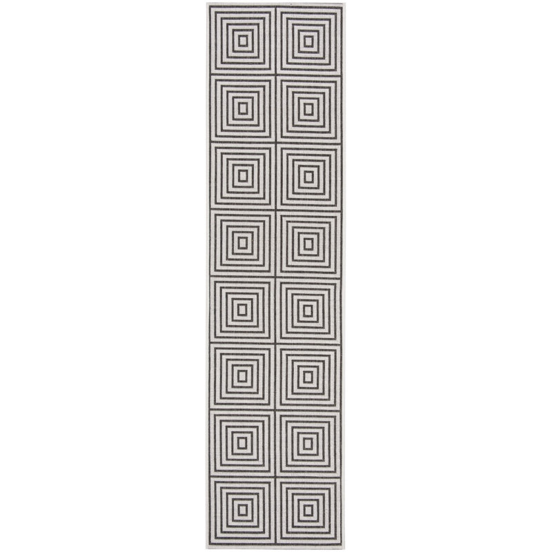 Beach House Performance Geometric Indoor/Outdoor Area Rug, Runner 2'2" x 10'