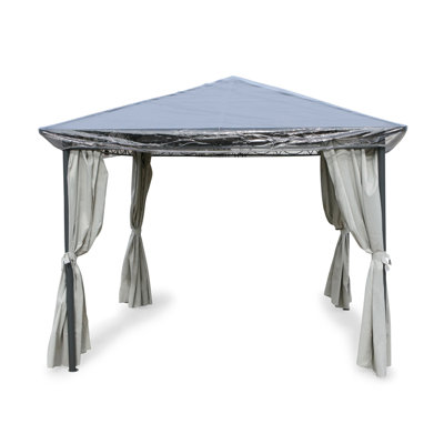 Cannelton Dakota Fields Transparent Vinyl Roof for Gazebo