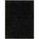 Wyncote Solid Colour Machine Made Handwoven Polyester Area Rug in Black