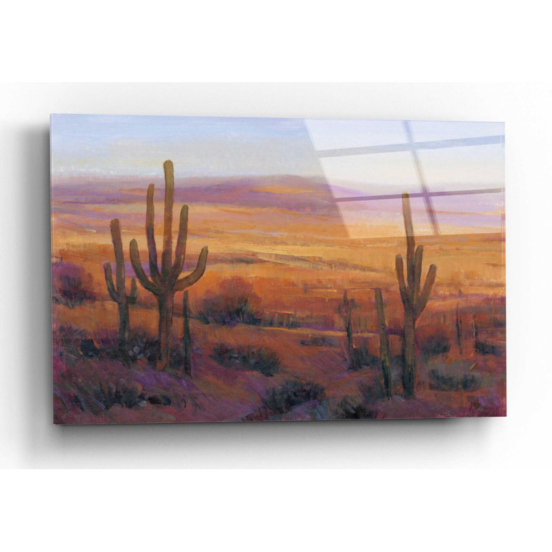 Art mural épique «Desert Light II» par Tim O'Toole, 24 po x 16 po, H 12 po x l 16 po x P 0,13 po