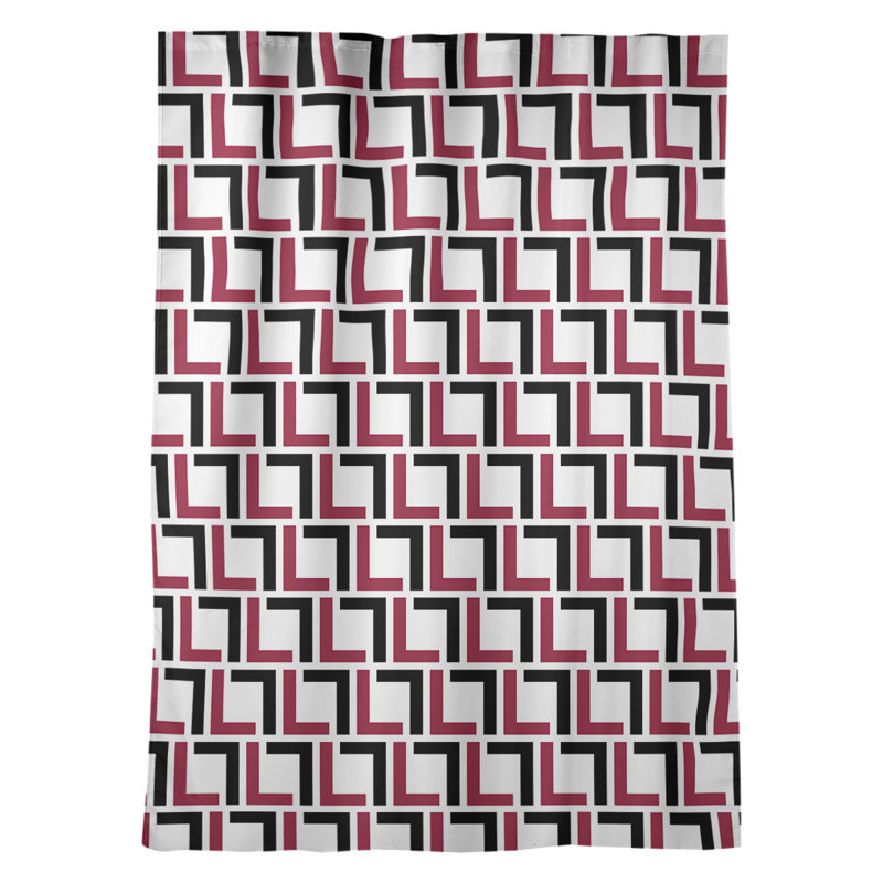 Rideau occultant et isolant avec passe-tringle Luxury, Football Foucault - jaune / rouge / blanc