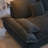 Black Chenille Modular Sofa cushion couch