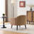 Living Room Corduroy Armchair-1204934594