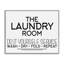Giclée encadrée «Do It Yourself Laundry Minimal», design par Kim Allen-447106450-447106461