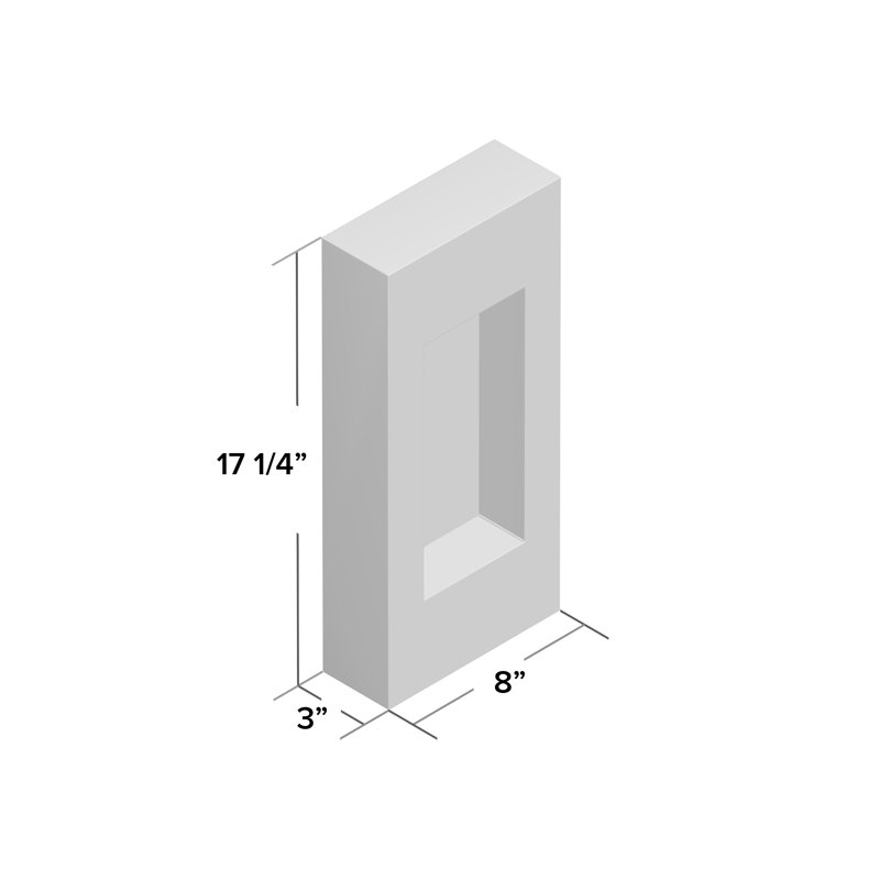 Luminaire d'extérieur à cloison 4 lumières Ailis