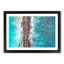 Beach Road Across the Ocean in Abstract - Picture Frame Photograph Print-55683633-55683634