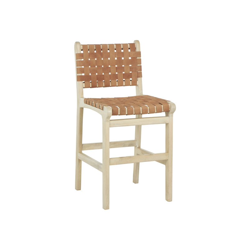 Tabouret de bar Weig, Brun clair
