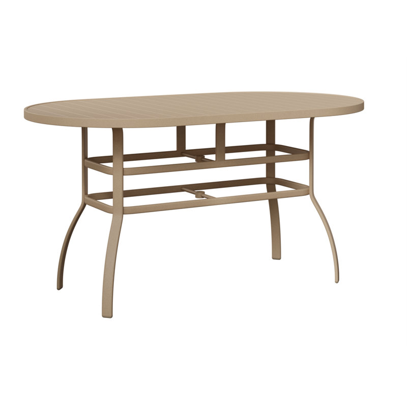 Table de bar berlinoise en aluminium Luna, Luna multicolore