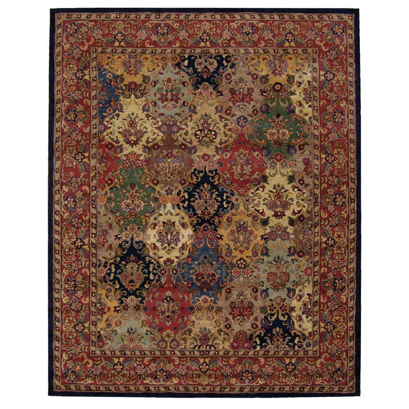 Gullu Wool Oriental Indoor Rug, Rectangle 2'6" x 4'