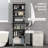 Tall Narrow Bathroom Storage Cabinet-1167854440
