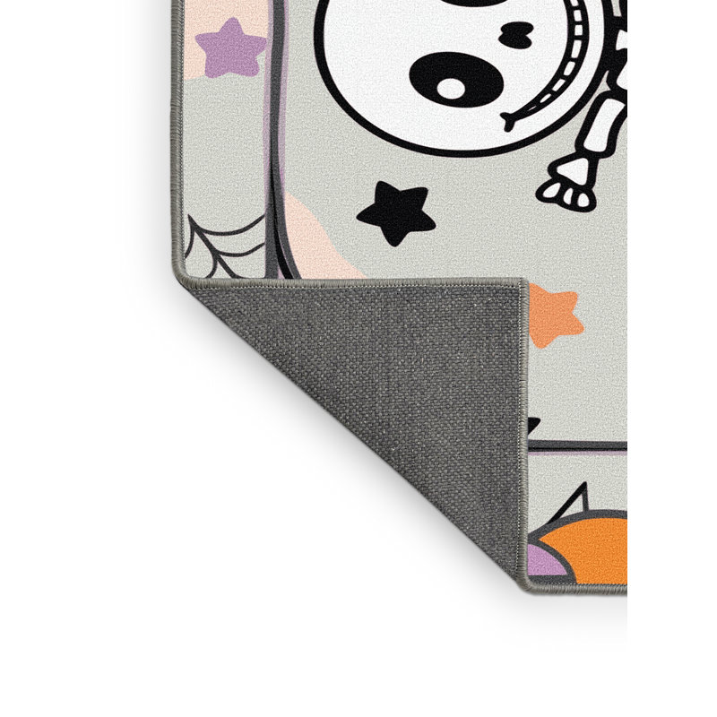 Tapis de vacances d'Halloween The Holiday Aisle®, Rectangulaire 8 pi x 12 pi