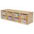 8 Compartment Manufactured Wood Cubby