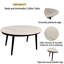 Mobilier d'extérieur en aluminium 2 pièces