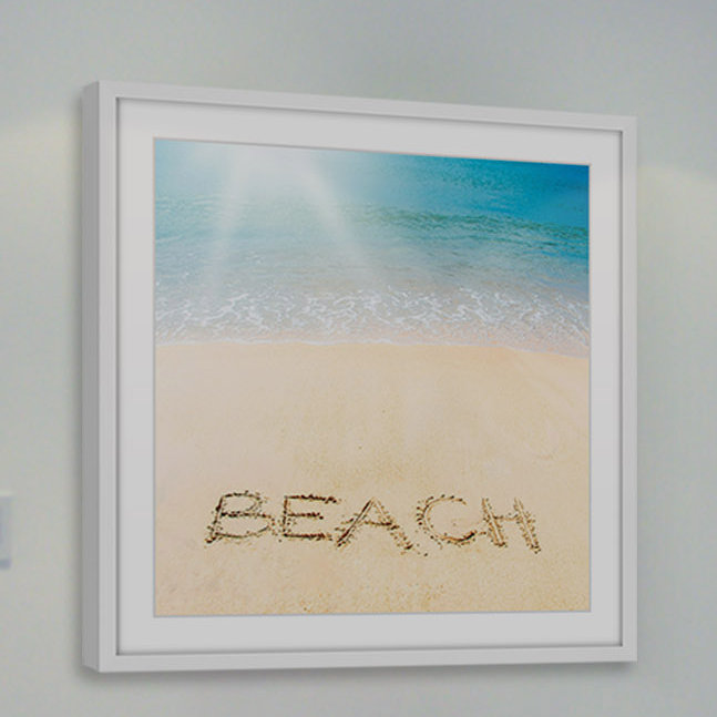 1 Piece Single Picture Frame Wall Art, 41 cm H x 41 cm W x 3.81 cm D
