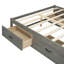 Lit plateforme avec 6 tiroirs de rangement-174898058-174898056