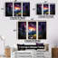 Northern Lights Camping Escape 1 - Art mural de voyage en camping-232550033-232550031