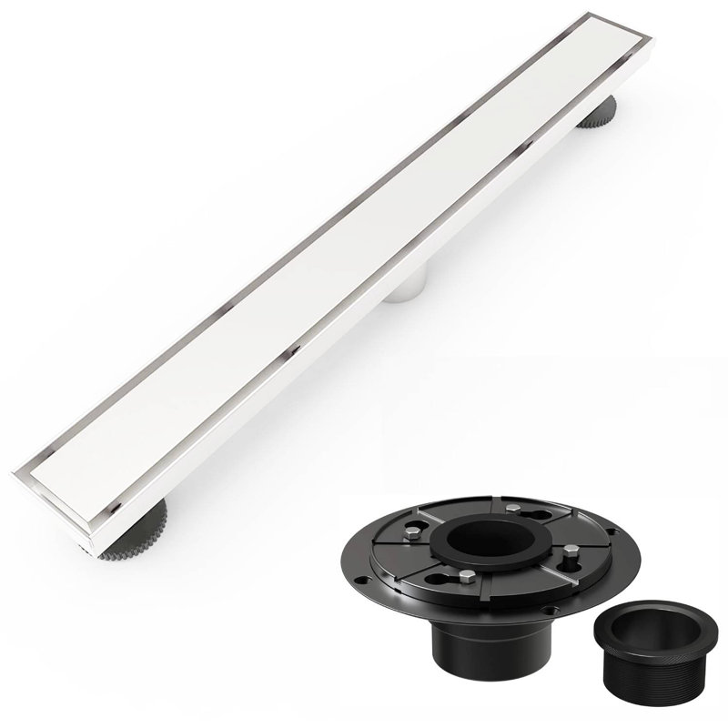 Drain de douche panier, Nickel brossé