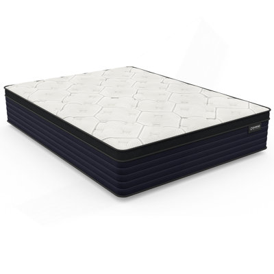 Diamond Cleo Cool Copper supportive, pressure relief Memory Foam Hybrid with luxurious Euro-Top 14" - Firm Feel (Twin), Greenguard Gold Certified,  White Label Ready