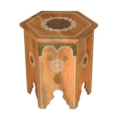 Solid Wood End Table
